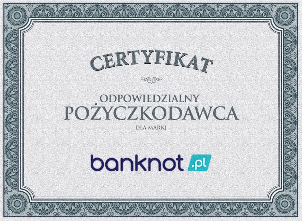 Certyfikat Banknot