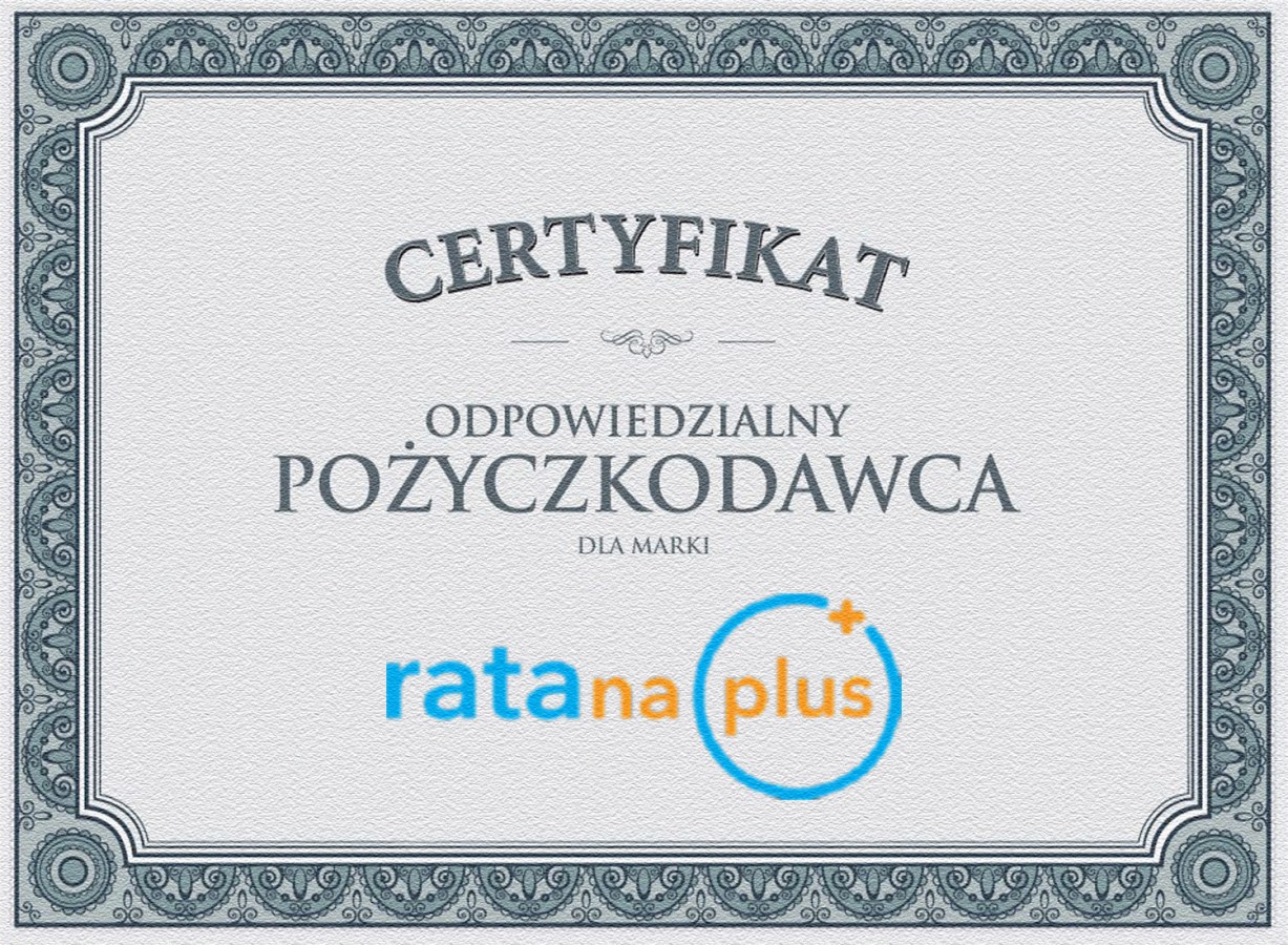 Certyfikat Ratanaplus